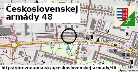 Československej armády 48, Brezno