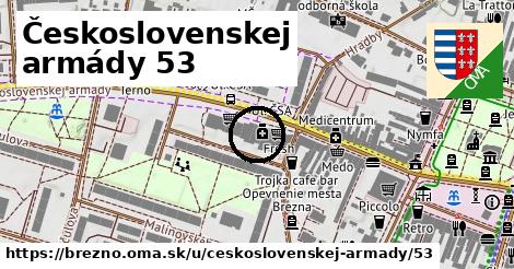 Československej armády 53, Brezno