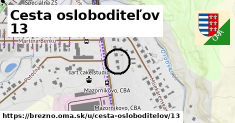 Cesta osloboditeľov 13, Brezno