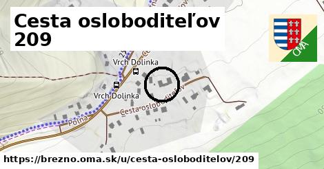 Cesta osloboditeľov 209, Brezno