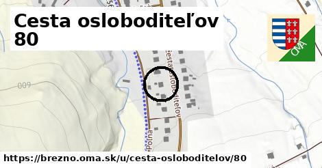 Cesta osloboditeľov 80, Brezno