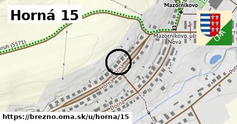 Horná 15, Brezno