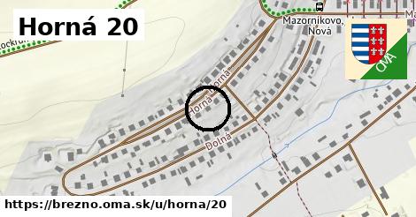 Horná 20, Brezno