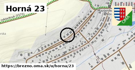 Horná 23, Brezno