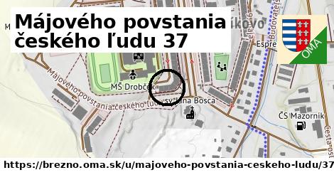 Májového povstania českého ľudu 37, Brezno