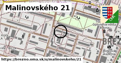 Malinovského 21, Brezno