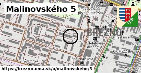 Malinovského 5, Brezno