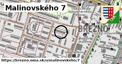 Malinovského 7, Brezno