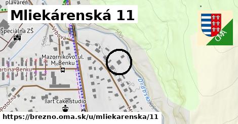 Mliekárenská 11, Brezno