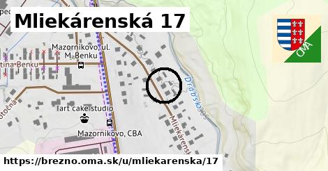 Mliekárenská 17, Brezno