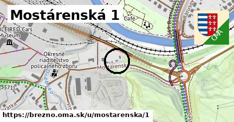 Mostárenská 1, Brezno