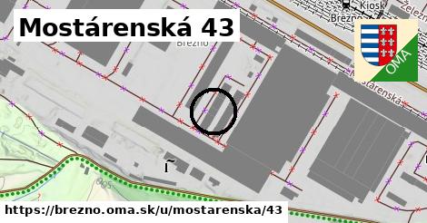 Mostárenská 43, Brezno