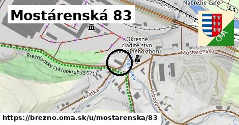 Mostárenská 83, Brezno