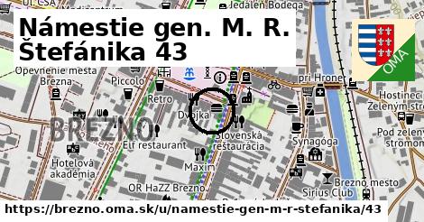 Námestie gen. M. R. Štefánika 43, Brezno