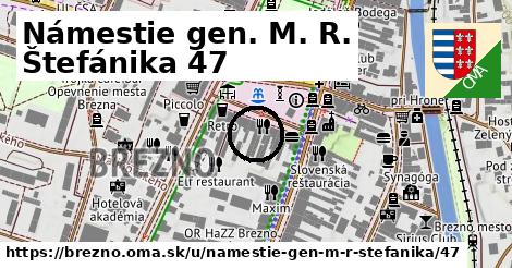 Námestie gen. M. R. Štefánika 47, Brezno