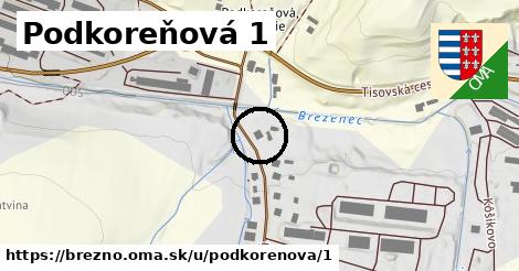 Podkoreňová 1, Brezno