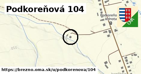 Podkoreňová 104, Brezno