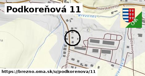 Podkoreňová 11, Brezno