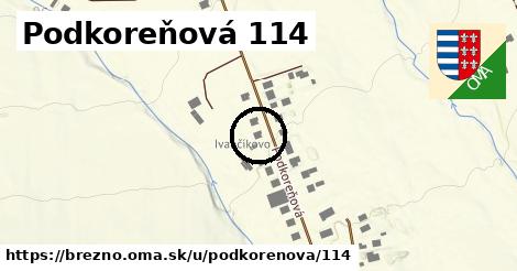 Podkoreňová 114, Brezno