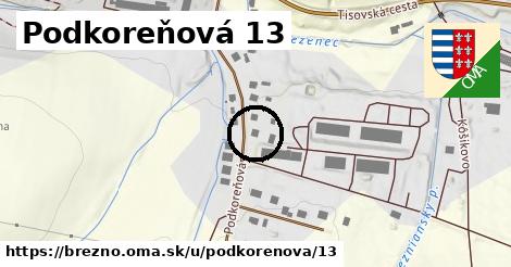 Podkoreňová 13, Brezno