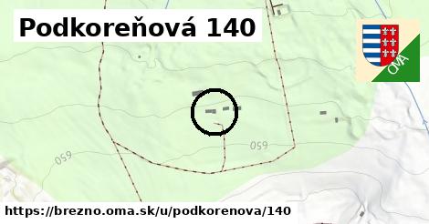 Podkoreňová 140, Brezno