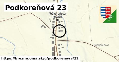 Podkoreňová 23, Brezno