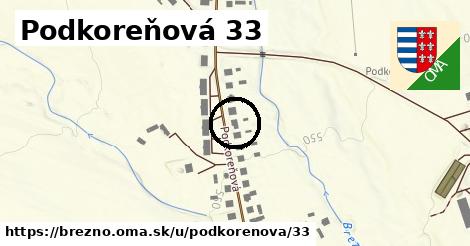 Podkoreňová 33, Brezno