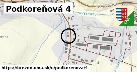 Podkoreňová 4, Brezno