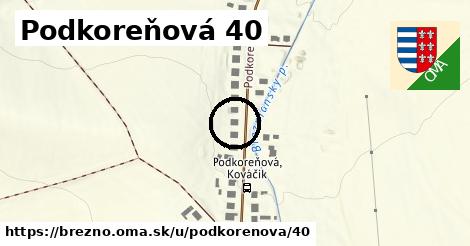 Podkoreňová 40, Brezno