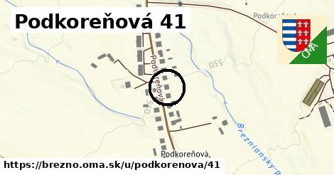 Podkoreňová 41, Brezno