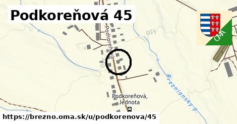 Podkoreňová 45, Brezno