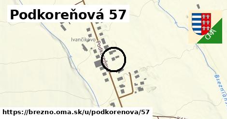 Podkoreňová 57, Brezno