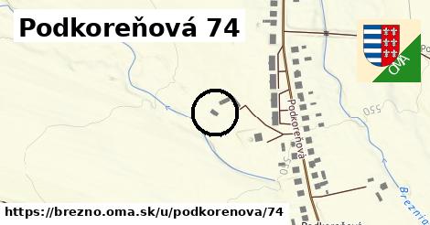 Podkoreňová 74, Brezno