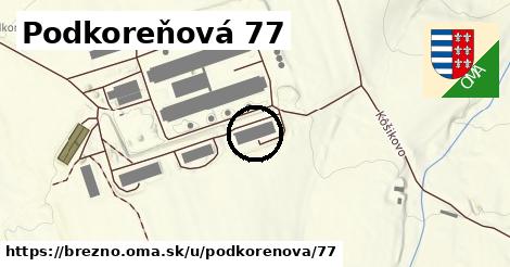 Podkoreňová 77, Brezno