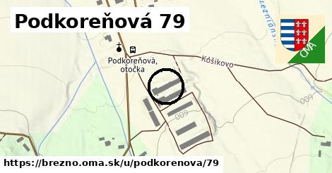 Podkoreňová 79, Brezno