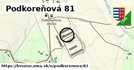 Podkoreňová 81, Brezno