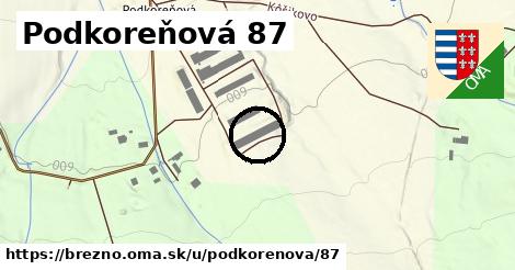 Podkoreňová 87, Brezno