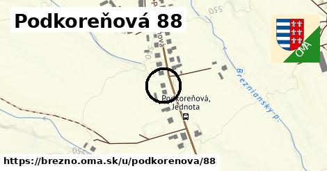 Podkoreňová 88, Brezno