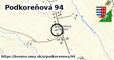 Podkoreňová 94, Brezno