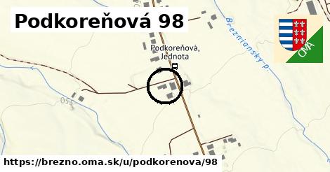 Podkoreňová 98, Brezno