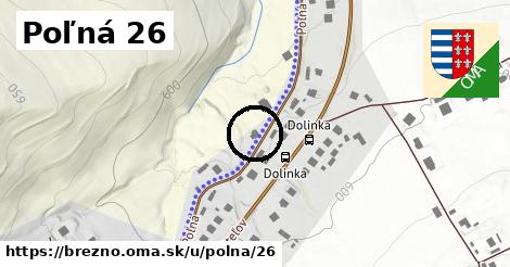 Poľná 26, Brezno