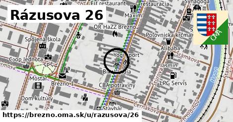 Rázusova 26, Brezno