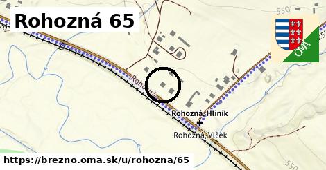 Rohozná 65, Brezno