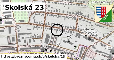 Školská 23, Brezno