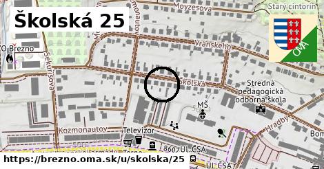 Školská 25, Brezno