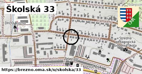 Školská 33, Brezno