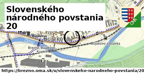 Slovenského národného povstania 20, Brezno