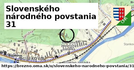 Slovenského národného povstania 31, Brezno