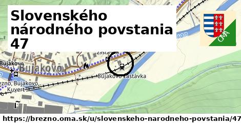 Slovenského národného povstania 47, Brezno