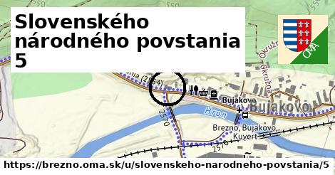 Slovenského národného povstania 5, Brezno